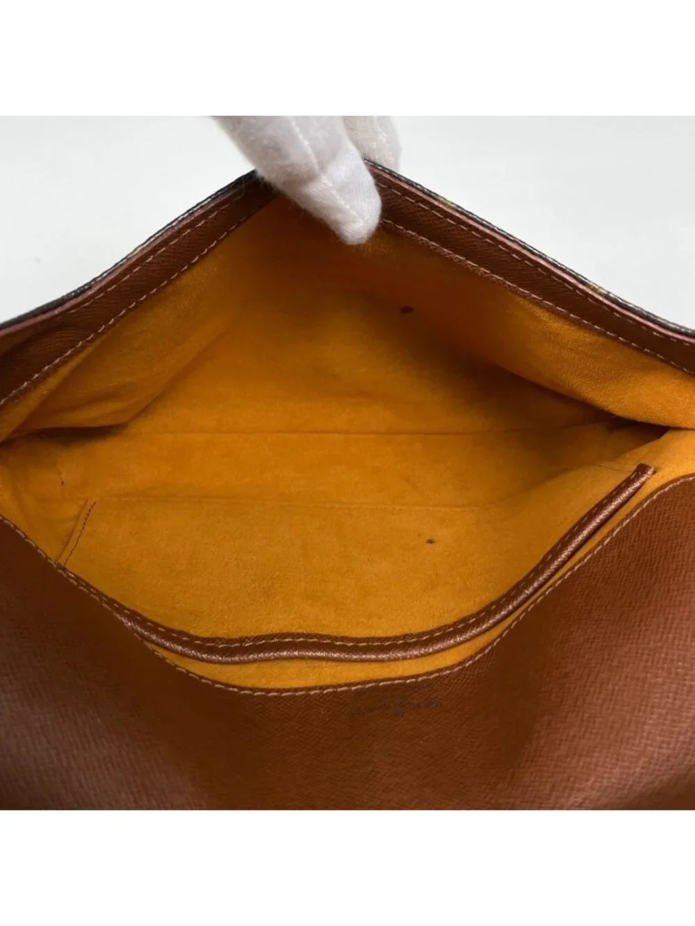 Louis Vuitton Musette Tango Shoulder Bag Short Monogram Brown